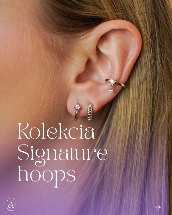 Hľadáš kruhové náušnice, ktoré nikdy nevyjdú z módy? 👀✨ Objav Signature Hoops – premiovú edíciu nadčasových strieborných...